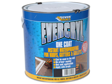 Everbuild EVERCRYL One Coat Black 2.5kg