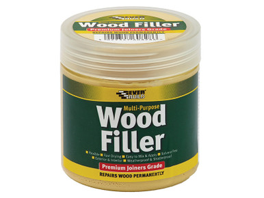 Everbuild Multipurpose Premium Joiners Grade Wood Filler Medium Stainable 250ml