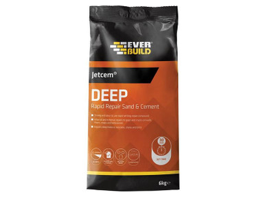 Everbuild Premix Sand & Cement 12kg (6 x 2kg Packs)