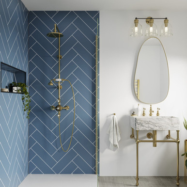 Multipanel Herringbone Tile Collection
