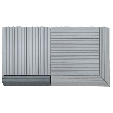 AB Fusion Composite Decking Tile Straight Joiners