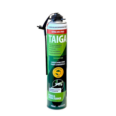 Taiga Landscape Carbon Black Expanding Foam