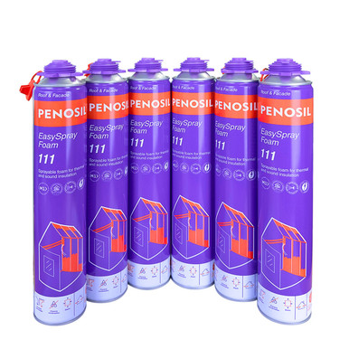 PENOSIL Easy Spray Foam Insulation 700ml - (Pack of 6 cans)