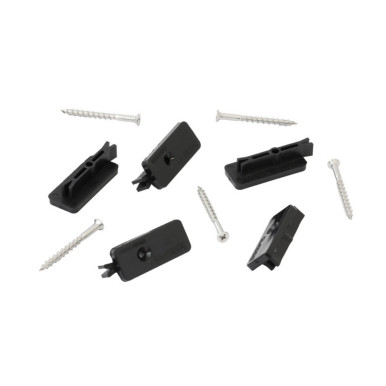 Cladco VersaDeck T-Clip Deck Board Fixings inc Screw - Pack of 100