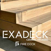 EXADECK Ceramic Decking Straight Edge Boards