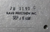 781191 C - Sulfur Hexafluoride Dispenser (Rave Precision) - Used