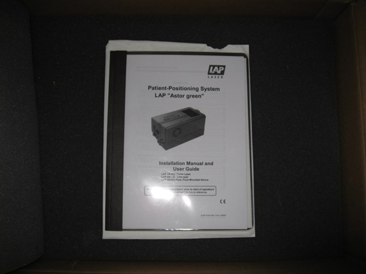 lap laser apollo users manual