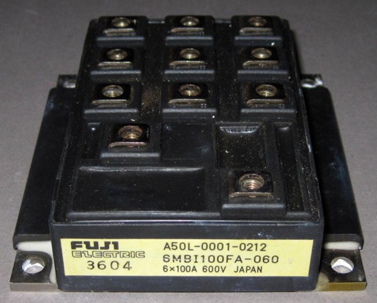 A50L-0001-0212 IGBT (Fanuc) - Also: 6MBI100FA-060 (Fuji) - Used