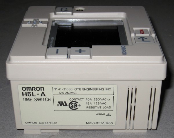 H5L-A - Time Switch (Omron) - Electro Store