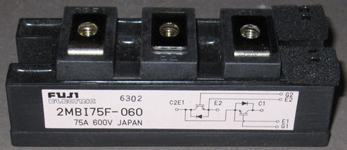2MBI75F-060 - 600V 75A Dual IGBT (Fuji)