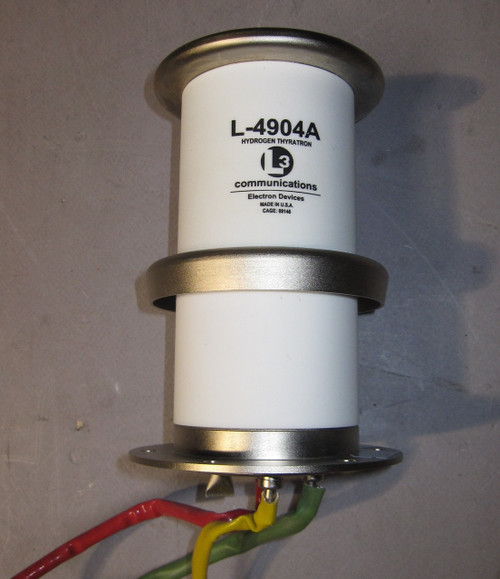 L-4904A - Thyratron, 36kV peak, 2000A peak, 2A average (L3 Communications) - Used