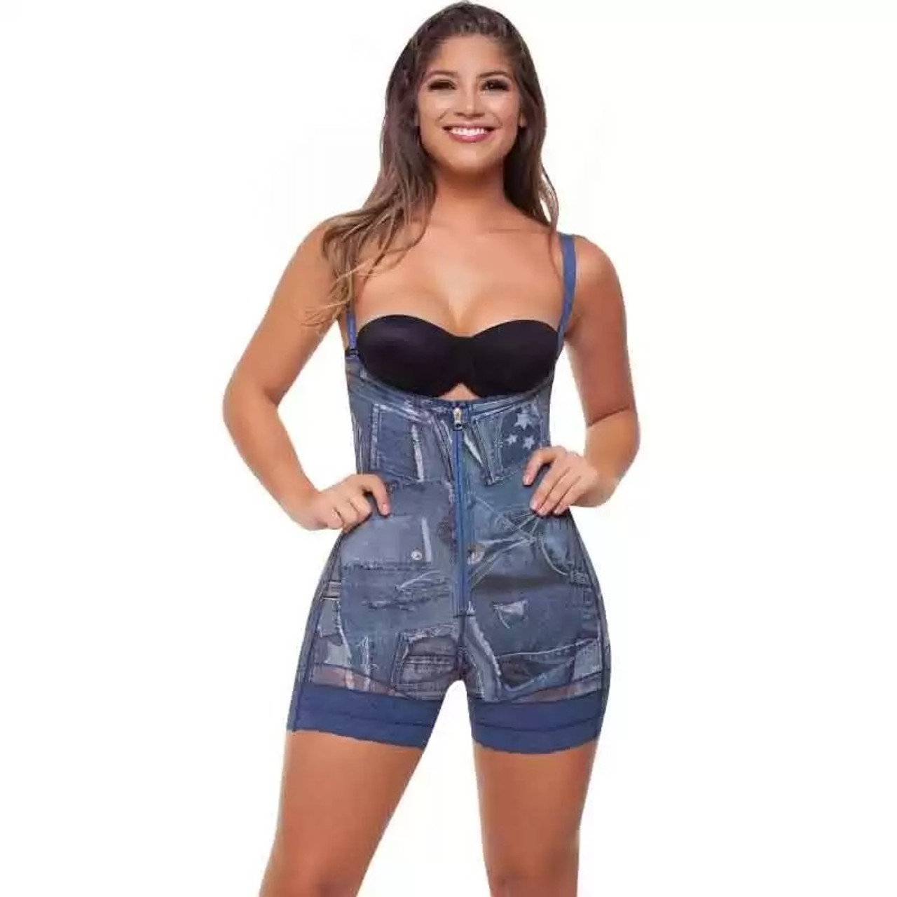 Faja strapless short