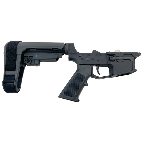 Complete C-45 Pistol Lower -- SBA3 Pistol Brace