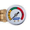 Camco Brass RV Water Pressure Regulator with Gauge