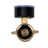 Camco Brass RV Water Pressure Regulator with Gauge