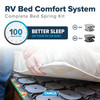 Camco RV/Marine Bed Spring Kit, 100-Piece