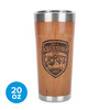 Life is Better at the Campsite Wrapped Tumbler, Wood Grain, 20 oz.