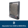 Olympian Wave 8 Catalytic Safety RV Heater - 8000 BTU