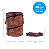 Life is Better at the Campsite Pop-Up Utility Container - Red Plaid