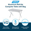 Camco Aluminum Roll-Up Campsite Table