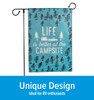 Life is Better at the Campsite Yard Flag, Sketch