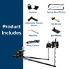 Eaz-Lift Elite Weight Distribution Hitch Kit with Forged Shank - 800 LB