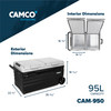 Camco Outdoors Portable Refrigerator - 95 liter 12V/110V