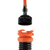 Rhino RV Clean Out Hose with Rinser Cap - 10 ft