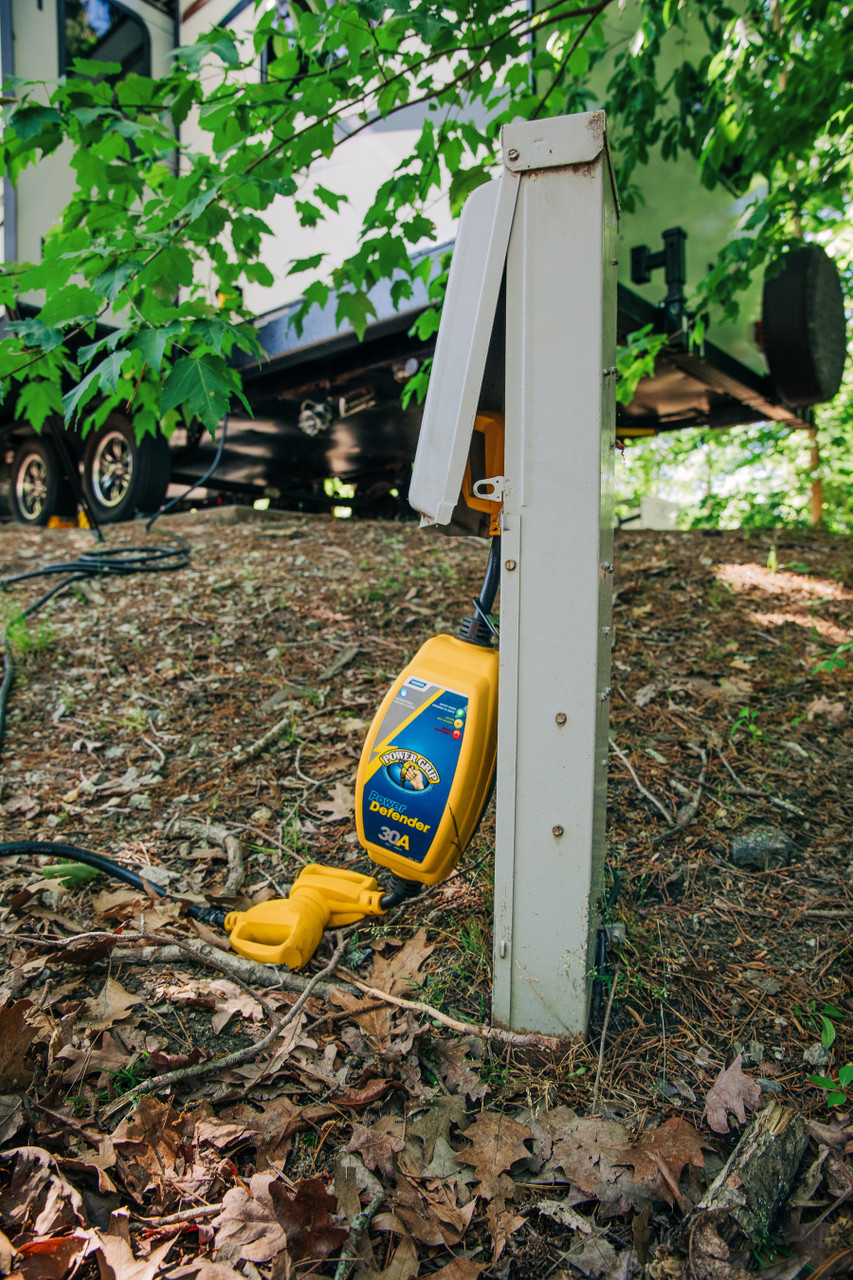 Power Grip RV Voltage Protector with Integrated Surge Protection 30