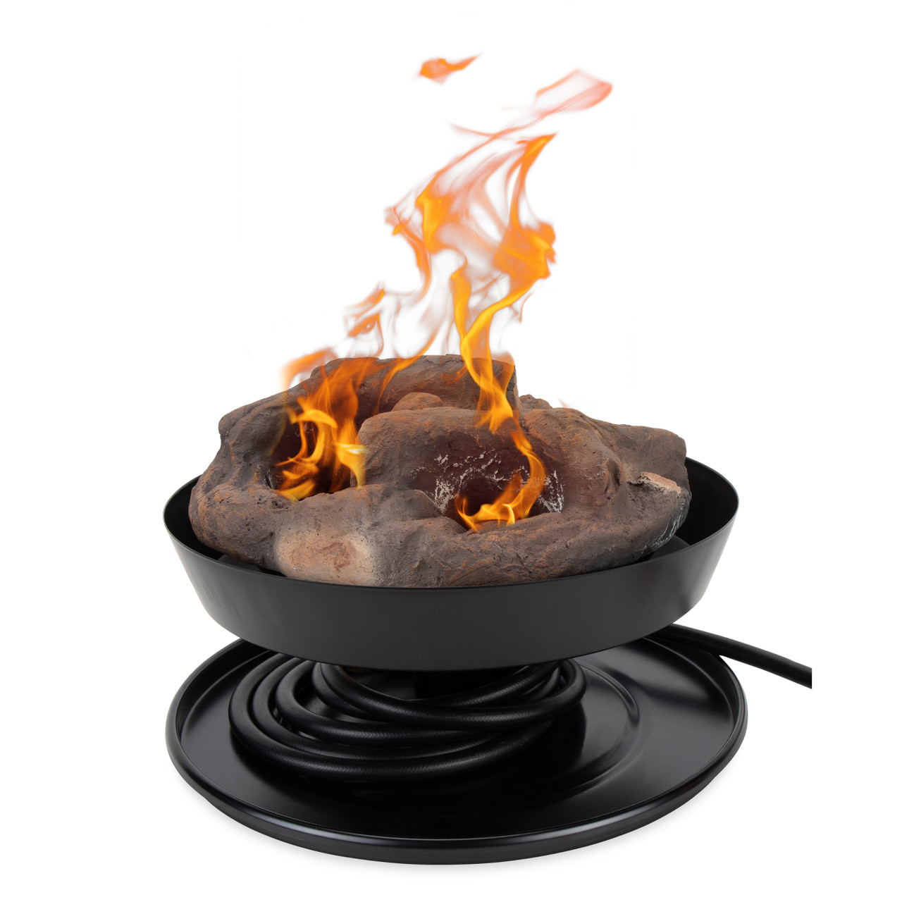 big red portable campfire