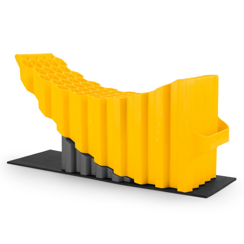 Camco Curved Trailer Aid with Chock and Pad