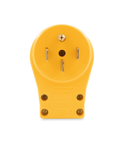Power Grip RV Replacement Plug - 50 Amp Male