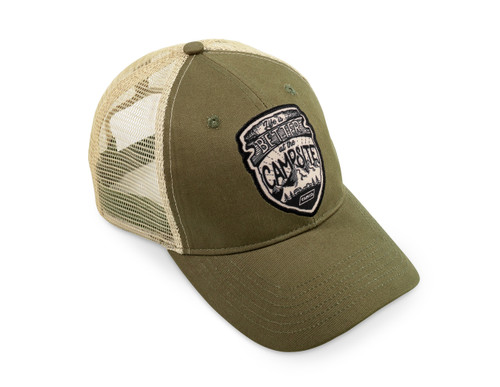 Life is Better at the Campsite Hat, Olive, Trucker