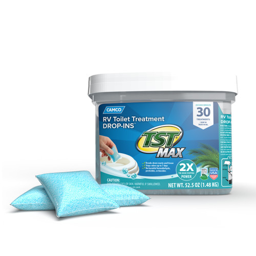 TST MAX Ocean Breeze Toilet Treatment Drop-INs - 30 Count