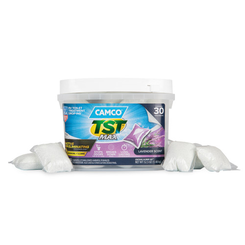 TST MAX Lavender Toilet Treatment Drop-INs - 30 Count