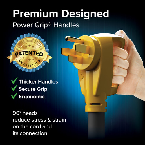 Power Grip 15' RV Heavy-Duty Extension Cord - 50 Amp
