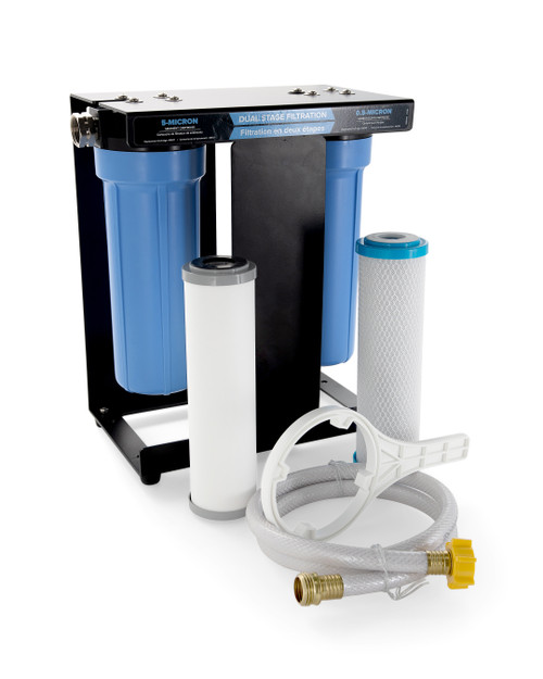 Evo X2 Dual Stage Premium RV Water Filter Kit