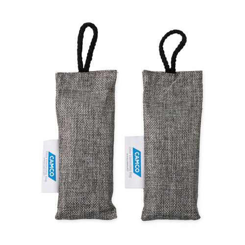 Camco RV Moso Bamboo Small Charcoal Odor Absorber - 2 Pack 