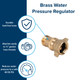 Camco Brass Water Pressure Regulator