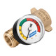 Camco Brass RV Water Pressure Regulator with Gauge