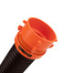 RhinoFLEX 10' Sewer Hose Extension with Swivel Bayonet