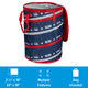 Life is Better at the Campsite Pop-Up Utility Container - Patriotic