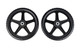 Rhino RV Tote Tank Rear Wheels Replacement - 2 pack