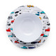 LIBATC, Salad Plate, RV Pattern LIBATC logo, Melamine (bulk)