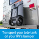 Rhino RV Bumper Mount Tote Tank Holder