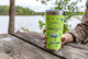 Life is Better at the Campsite Wrapped Tumbler, Green, Sketch Pattern, 20oz