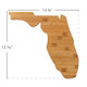 Camco Bamboo RV Cutting Board - Florida