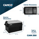 Camco Outdoors Portable Refrigerator - 35 liter 12V/110V