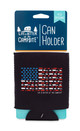 Life is Better at the Campsite Can Holder - Patriotic Flag