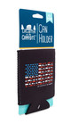 Life is Better at the Campsite Can Holder - Patriotic Flag